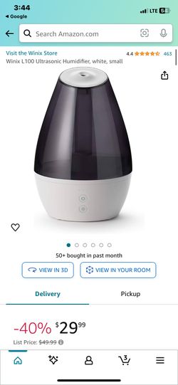 Winix L100 Ultrasonic Humidifier, white, small