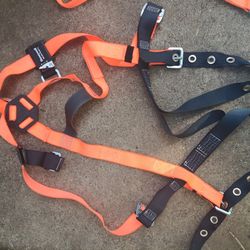 Honeywell titan harness with 2 shock absorbers
