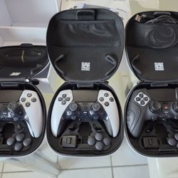 CONTROLES DUALSENSE EDGE 140$ CADA MANDO CON SUS ACCESORIOS COMPLETOS 
