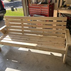 Handmade Wood Bench 5ft