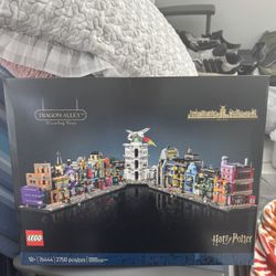 LEGO Harry Potter Diagon Alley Wizarding Shops Building Set for Adults - Collectible Kit for Harry Potter Fans with 12 Microfigures - Gift for Christm