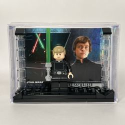 Collectible Force Pack Minifigure Display Case For Lego Star Wars Luke Skywalker