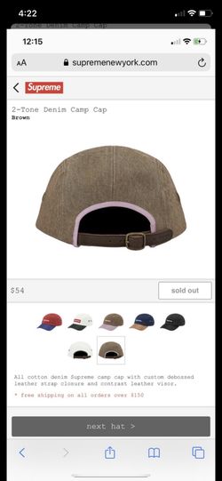 Supreme two tone hat