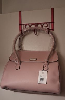 London Fog Pink Saffiano Tote Bag