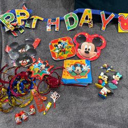 Mickey Birthday Decorations 