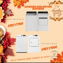 Washer & Dryer Combos