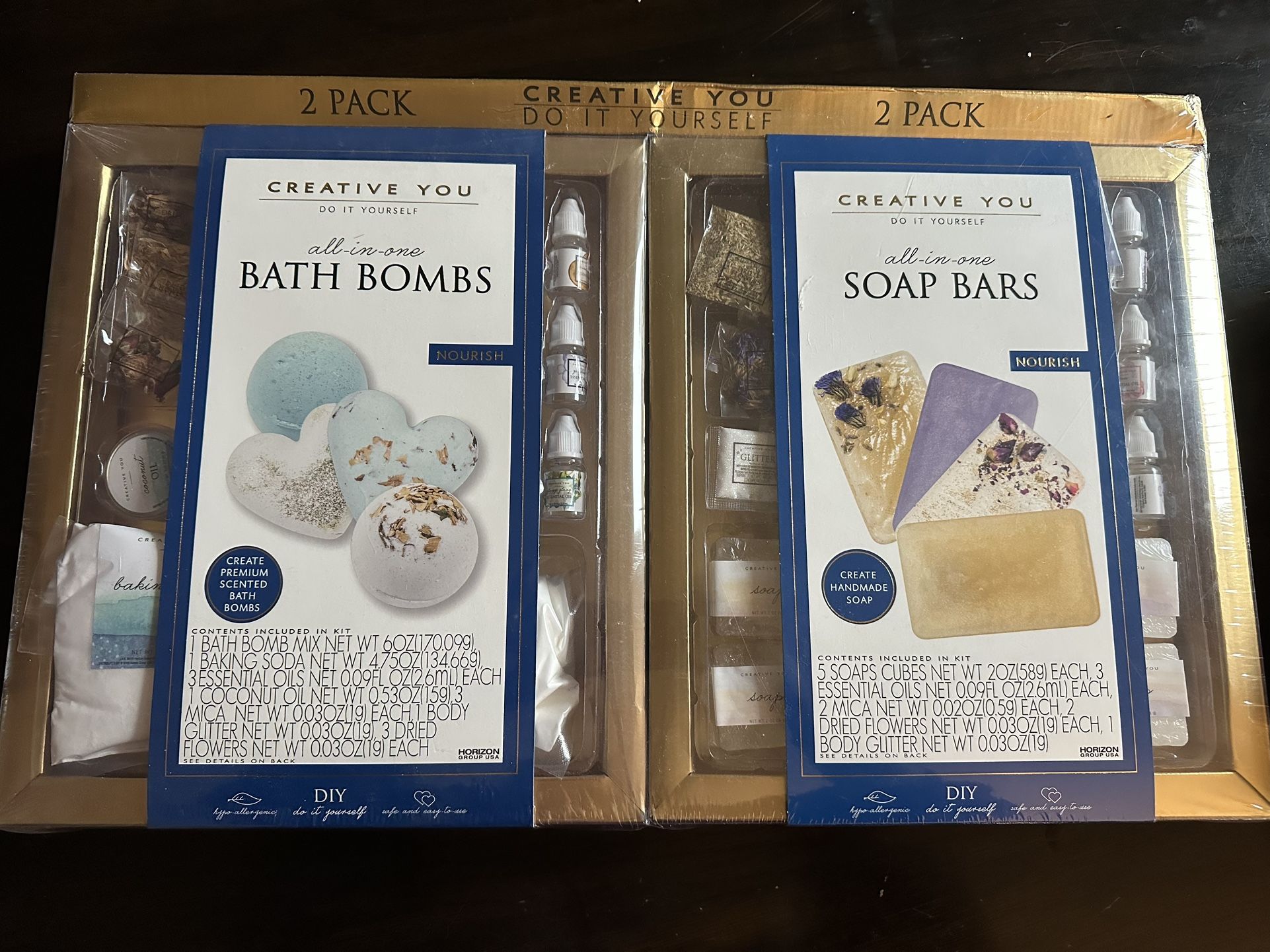 DIY Kits Soap And Bath Bomb