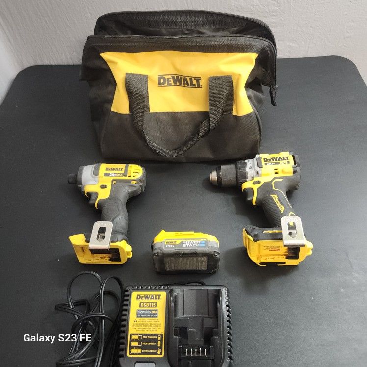 dewalt drill and impact
