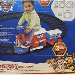 Paw Patrol Ride On Train
