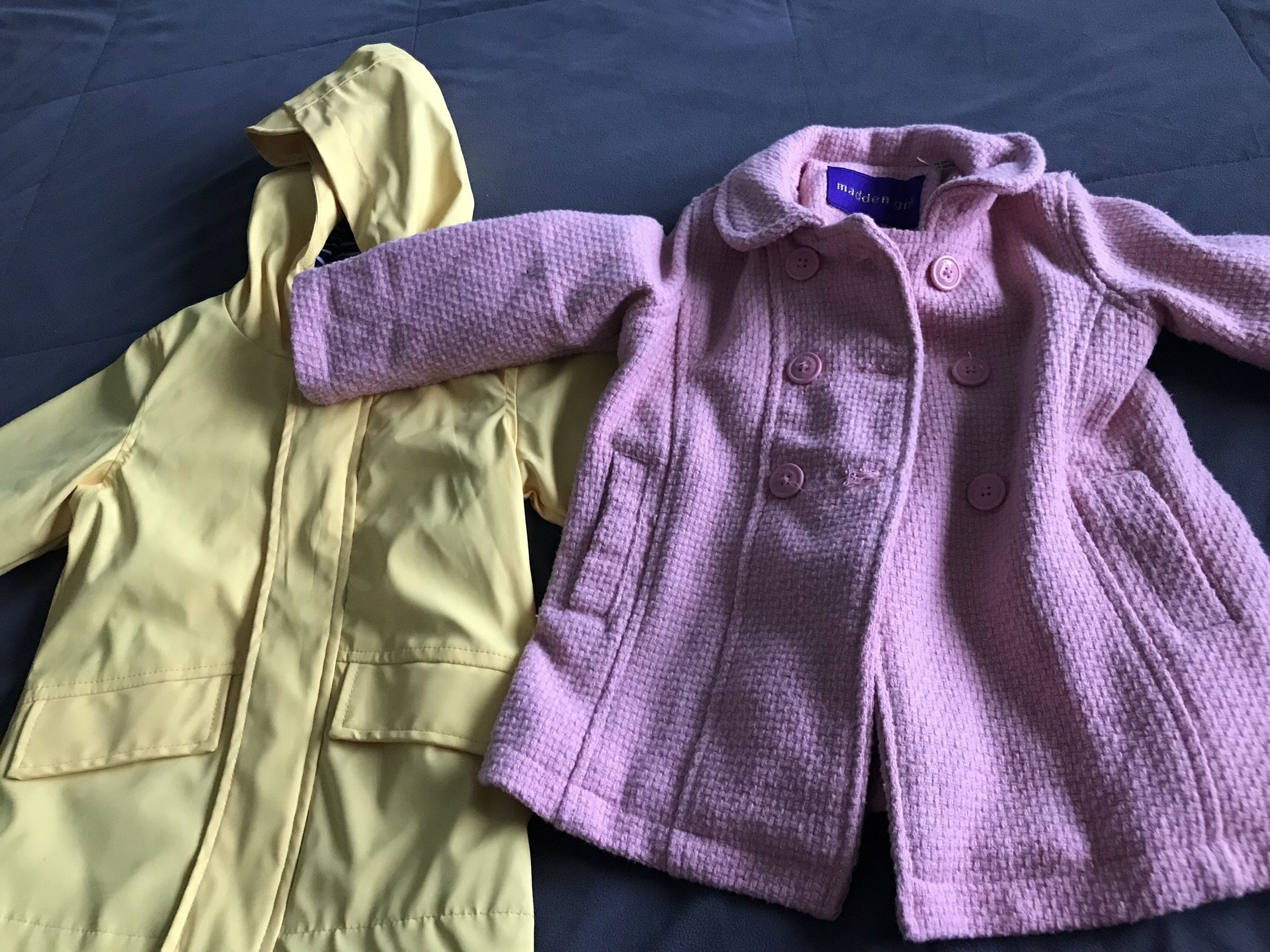 Toddler Raincoat and Coat 