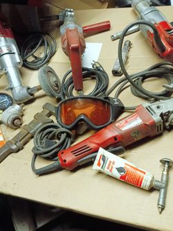 $50 Milwaukee tools polishing and gearing tools