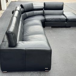🛋️Sofa/Couch Sectional - Real Leather - Delivery Available 🚛