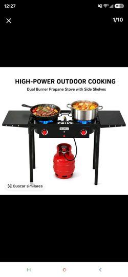 Dual Burger gas stove