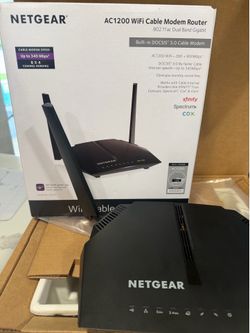 Netgear AC1200 Wifi Canle Modem Router