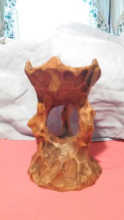 Wooden carved bowl
