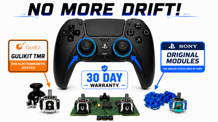 DualSense Controller GuliKit TMR Joystick
