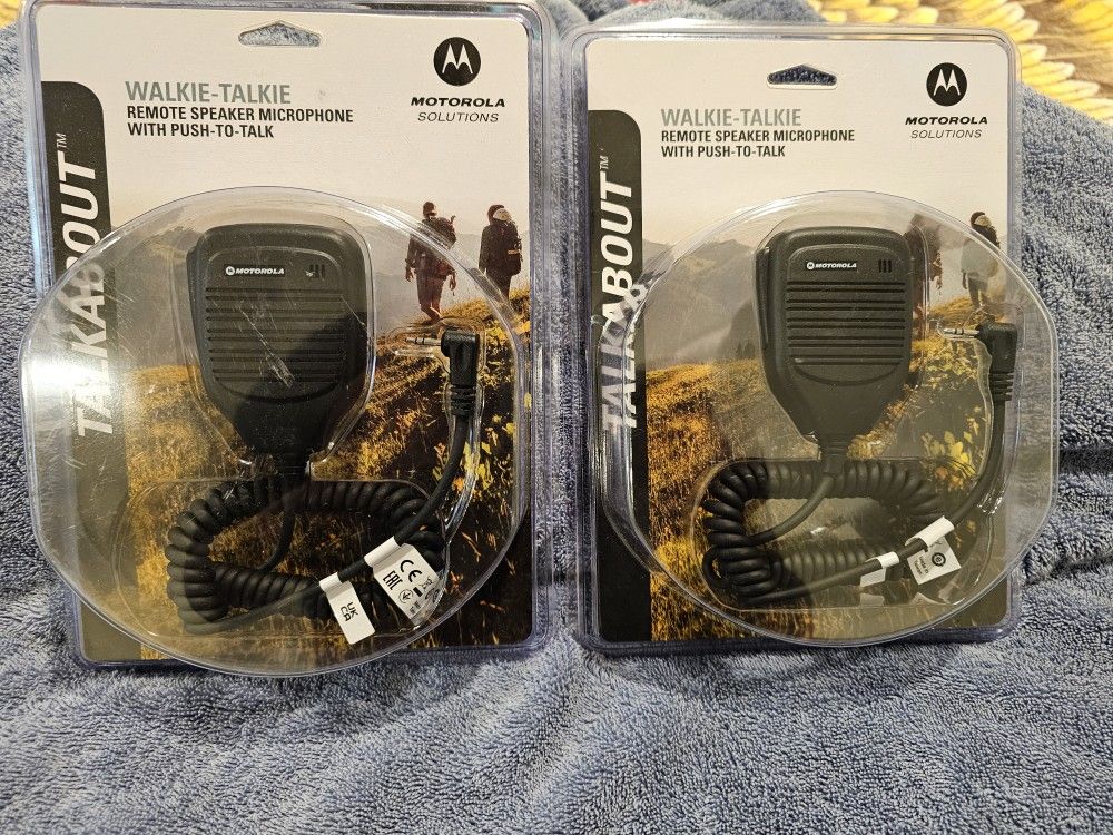 Motorola PTT Microphone / Speaker 2.5 Mm Jack
