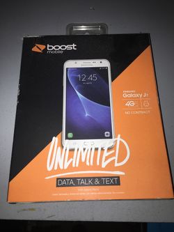 New boost mobile Samsung Galaxy J7
