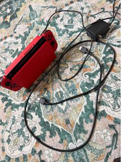 Nintendo Switch OLED Red Mario Limited Edition with Super Mario Allstars game