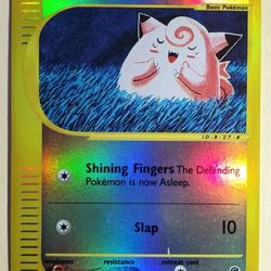 Clefairy Pokemon WoTC Wizards Expedition Reverse Holo 101/165 Mint