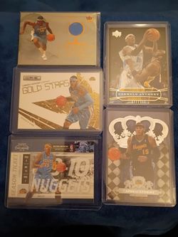 Carmelo Anthony FLEER Scoring Kings material+ 4 cards ONLY $15.