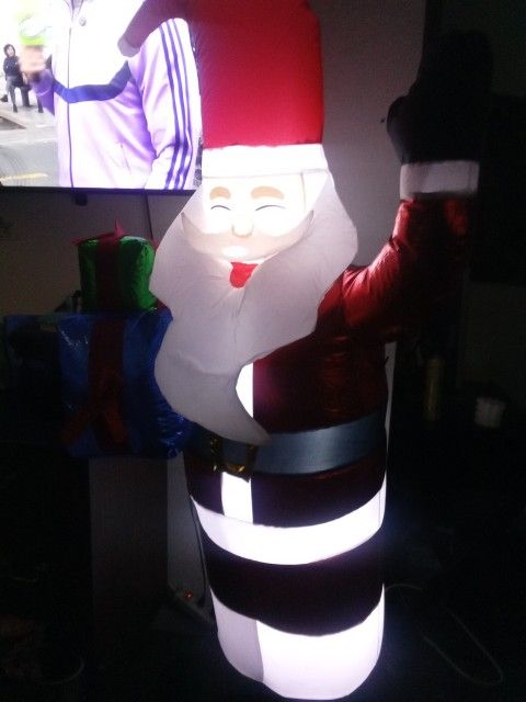 6ft Inflatable Santa Claus 