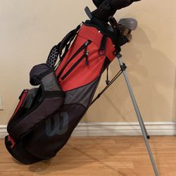 Golf clubs + Bag 