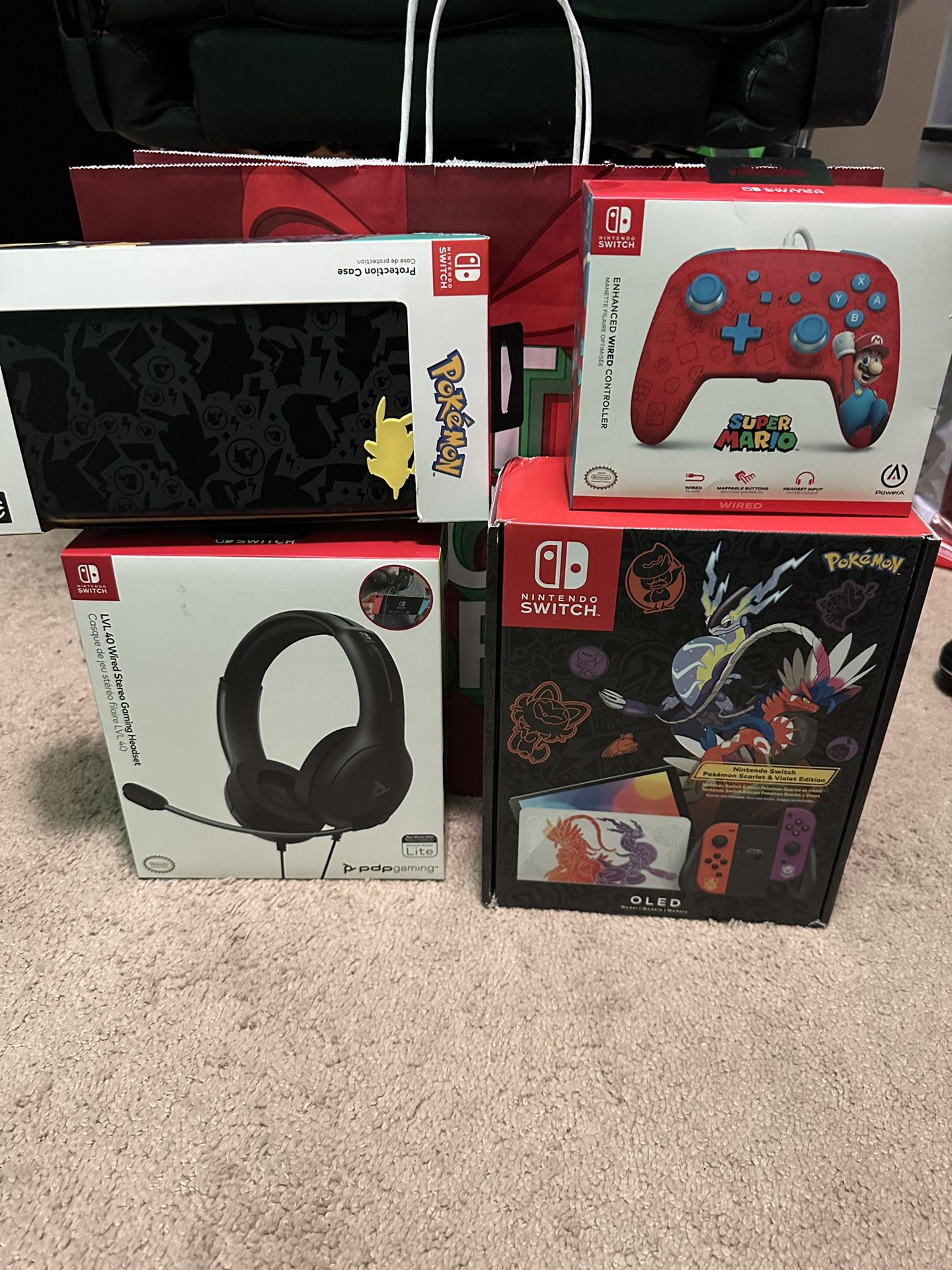 Nintendo Switch Oled - Pokémon Scarlet And Violet Edition Bundle* SOLD OUT IN STORES*