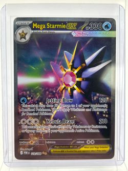 Pokémon TCG Perfect Order Mega Starmie Ex 118 Holo English
