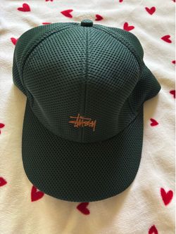 stussy hat green
