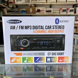 Car Stereo Concept 1 Din
