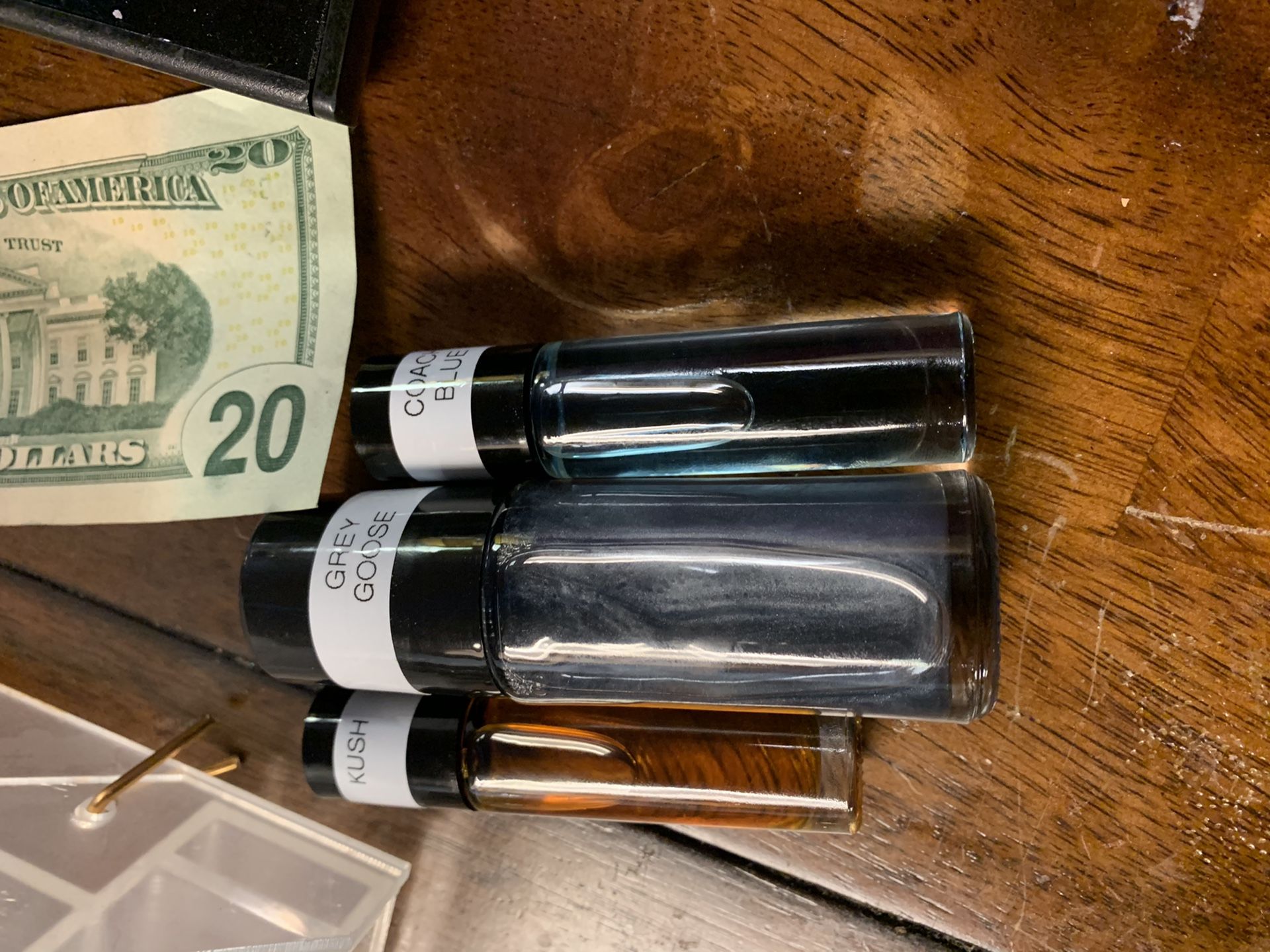 Body oil fragrances bundle set