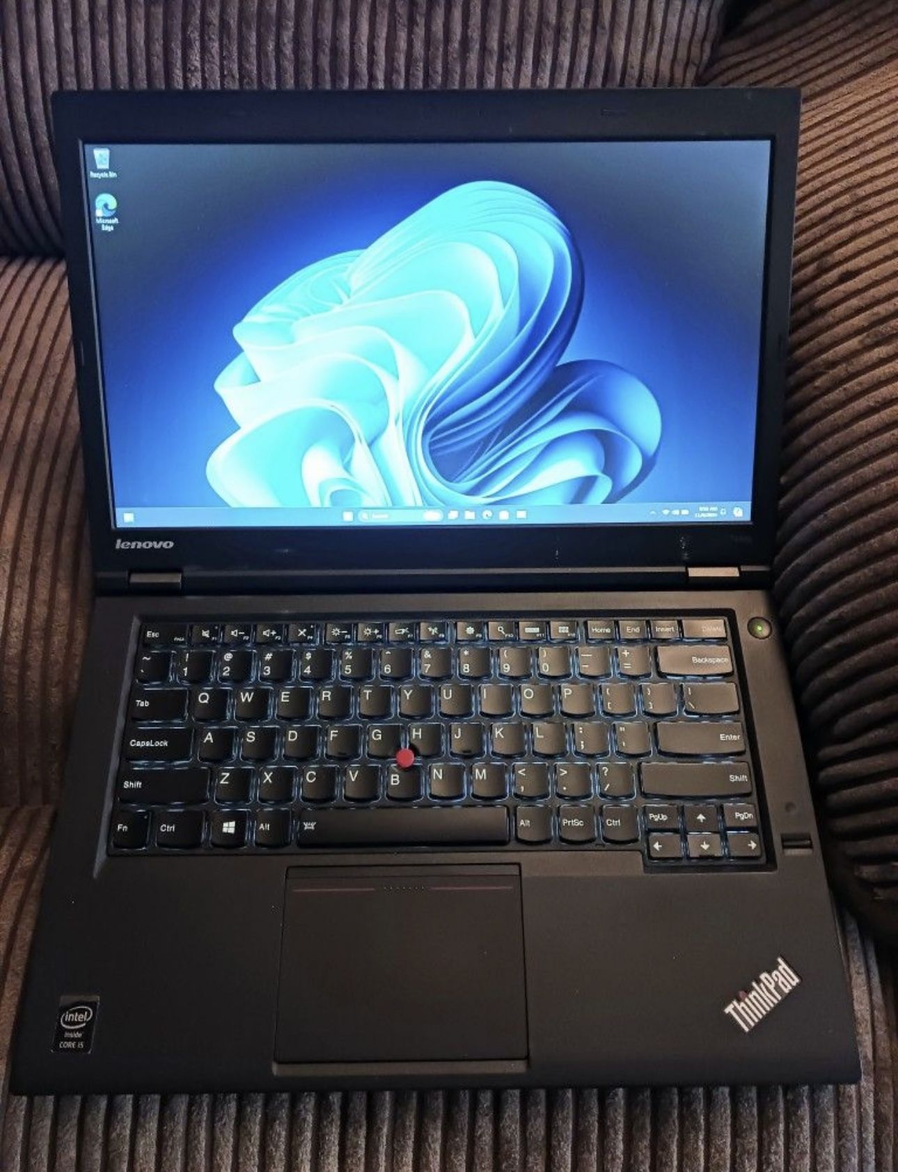 Lenovo Thinkpad 14" Pro Grade Laptop Intel Core i5 8 GB RAM 240 GB SSD DVDRW Wi-Fi Wireless Windows 11 Professional OS