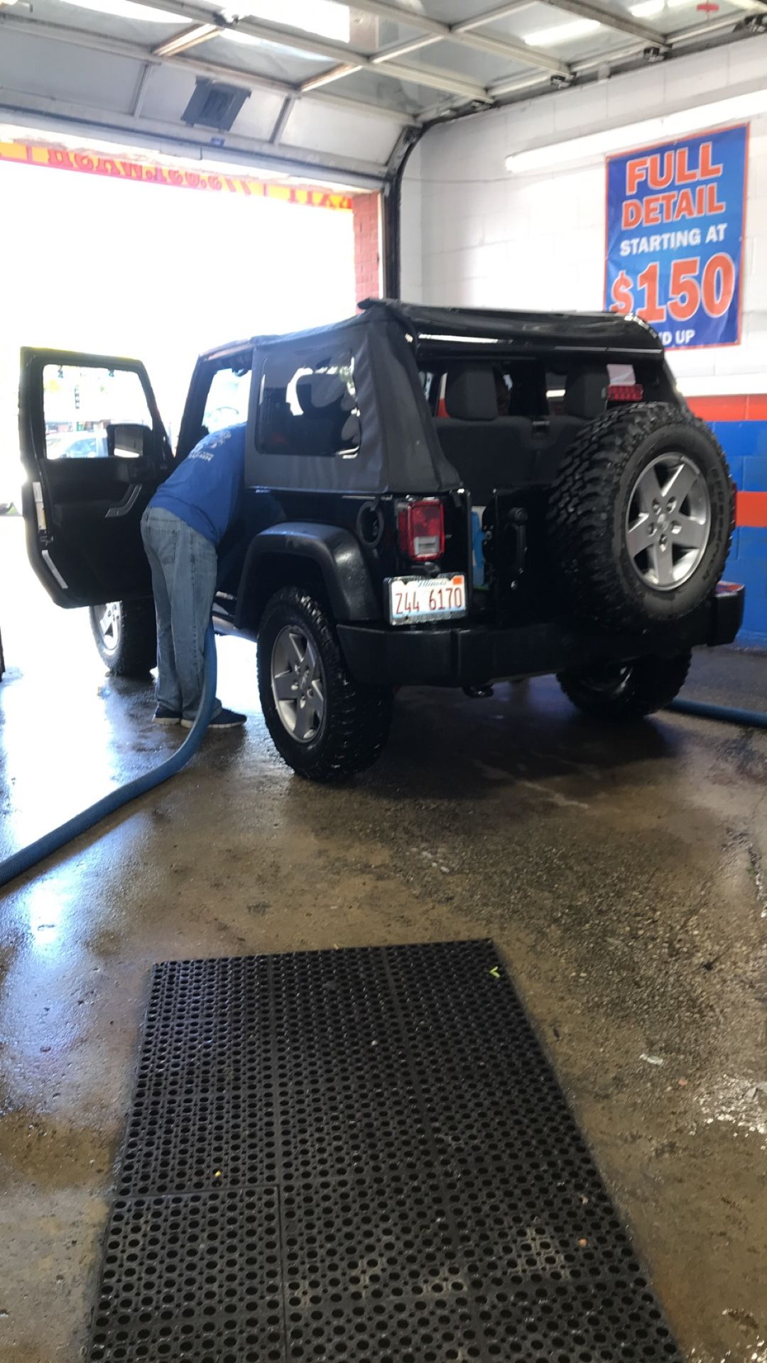 QuadraTop Adventure Top S Soft Top in Black Twill Fabric for 07-18 Jeep Wrangler JK 2-Door