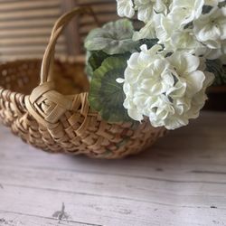 Antique Buttock Basket