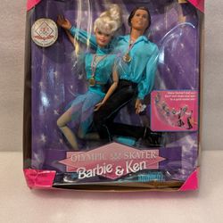 Barbie and Ken Olympic skaters