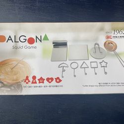 Squid game Dalgona set new in box