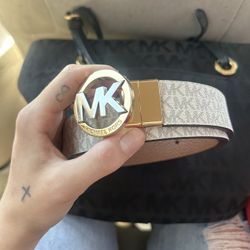 MK men’s belt 
