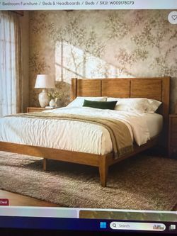 Queen bed frame- NEW