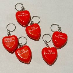 CPR Face Mask Key Chain ❤️