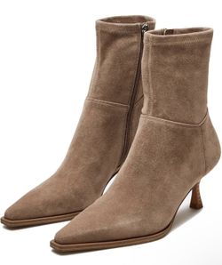 Women Suede Boots 