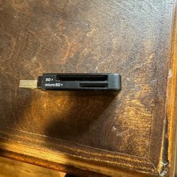 Transcend Micro SD and SD card USB Adapter 