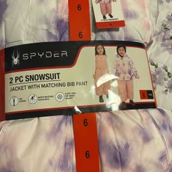 New Girls Snowsuit Set