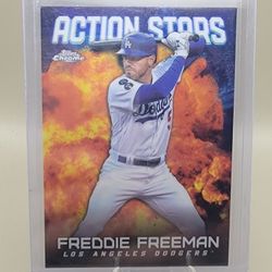 2023 Topps Update Freddie Freeman Purple Holo