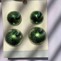 Green Earrings