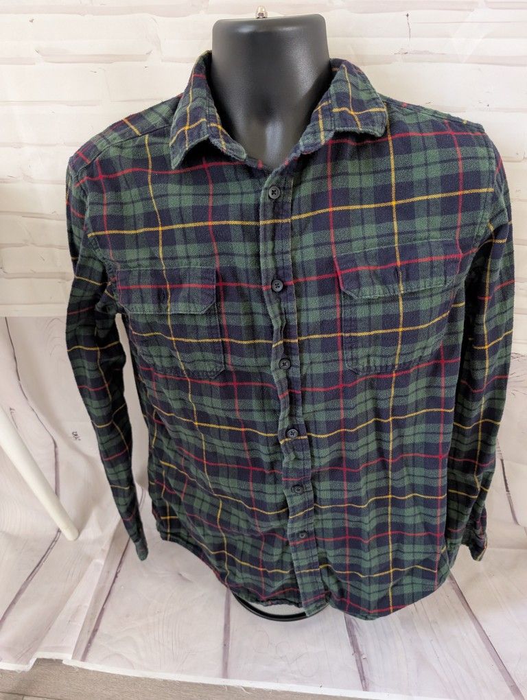 Goodfellow & Co Plaid Flannel Shirt Size M
