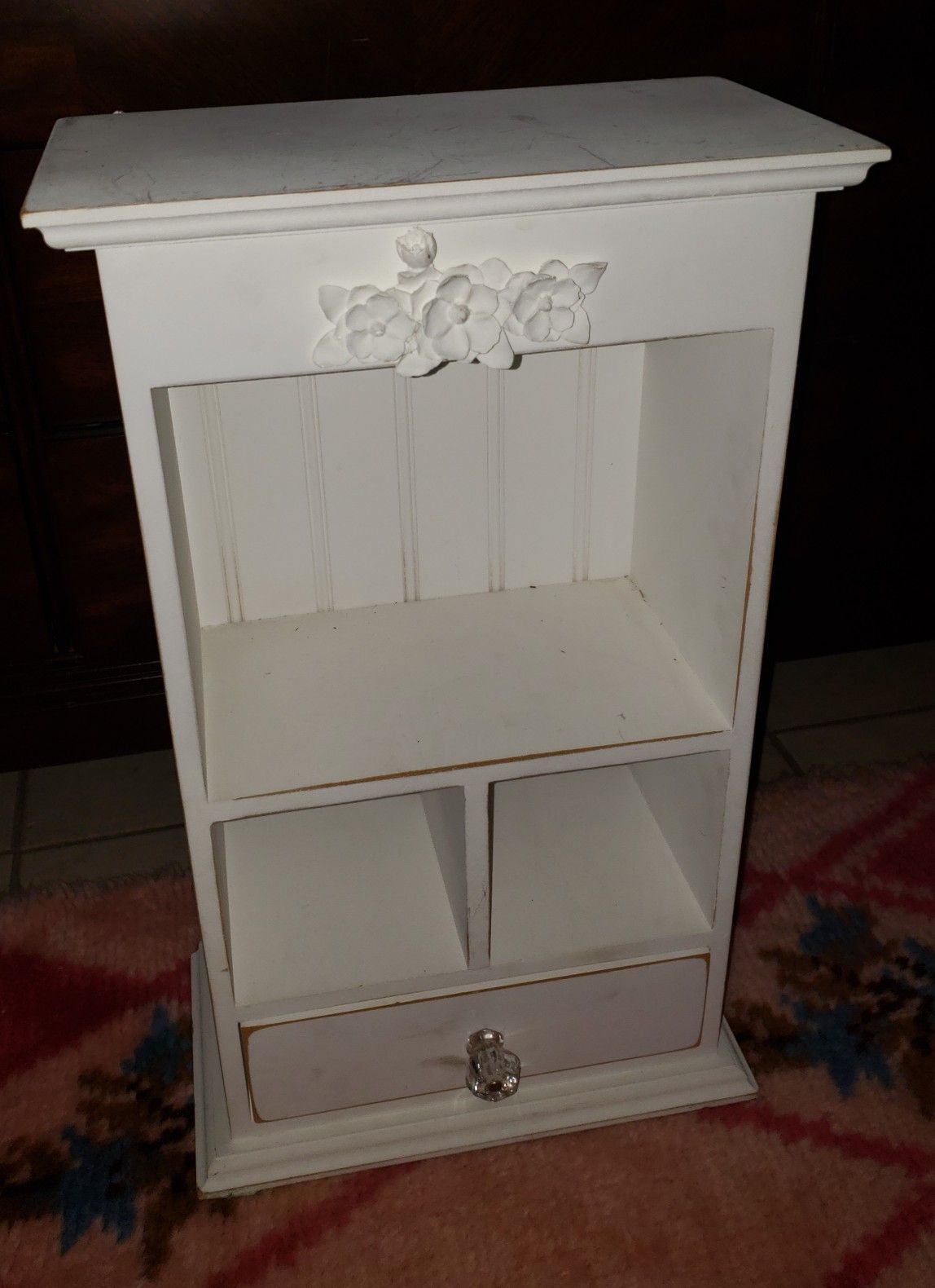 Small White Cabinet shelf