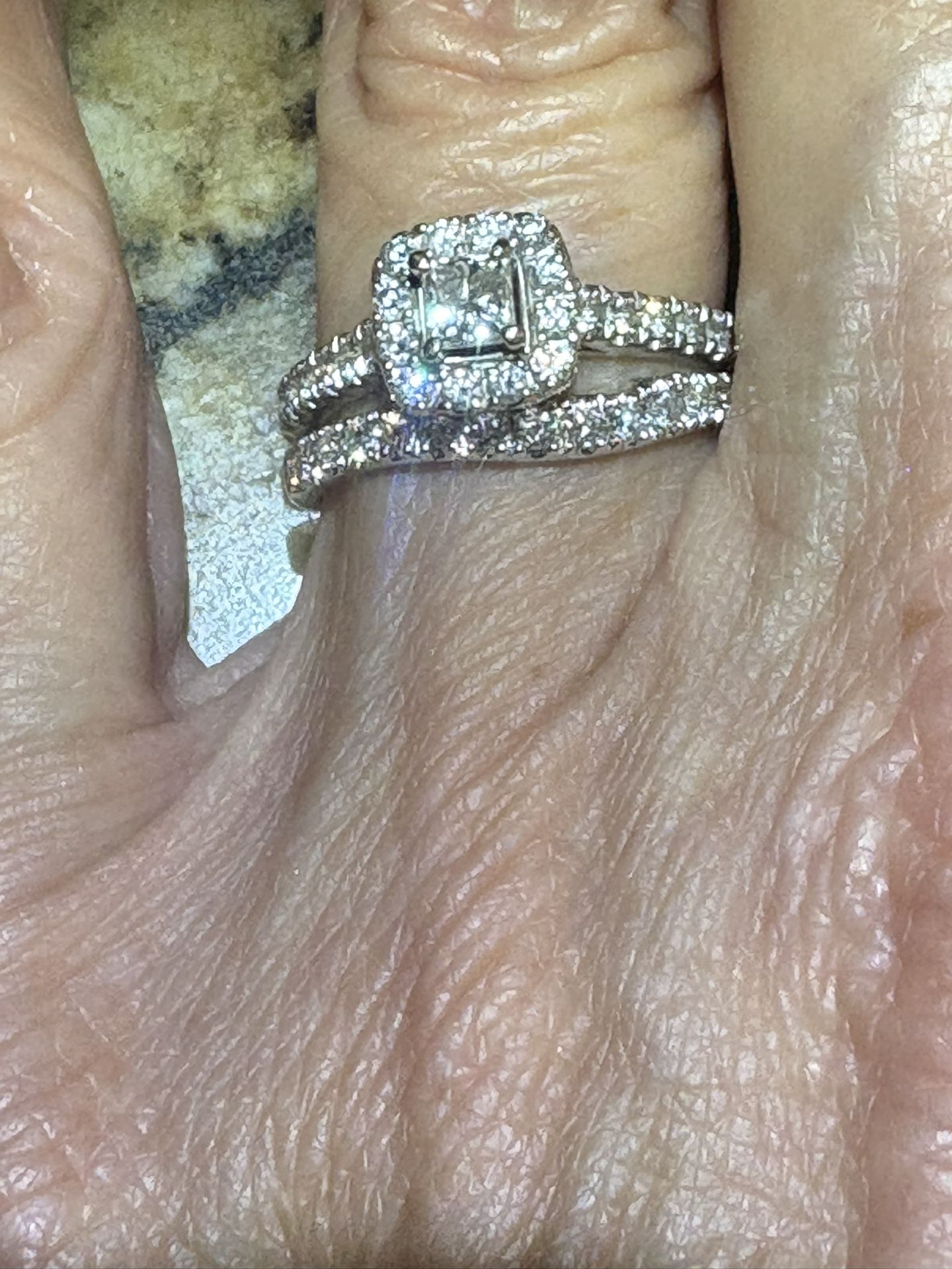 Diamond Wedding Set