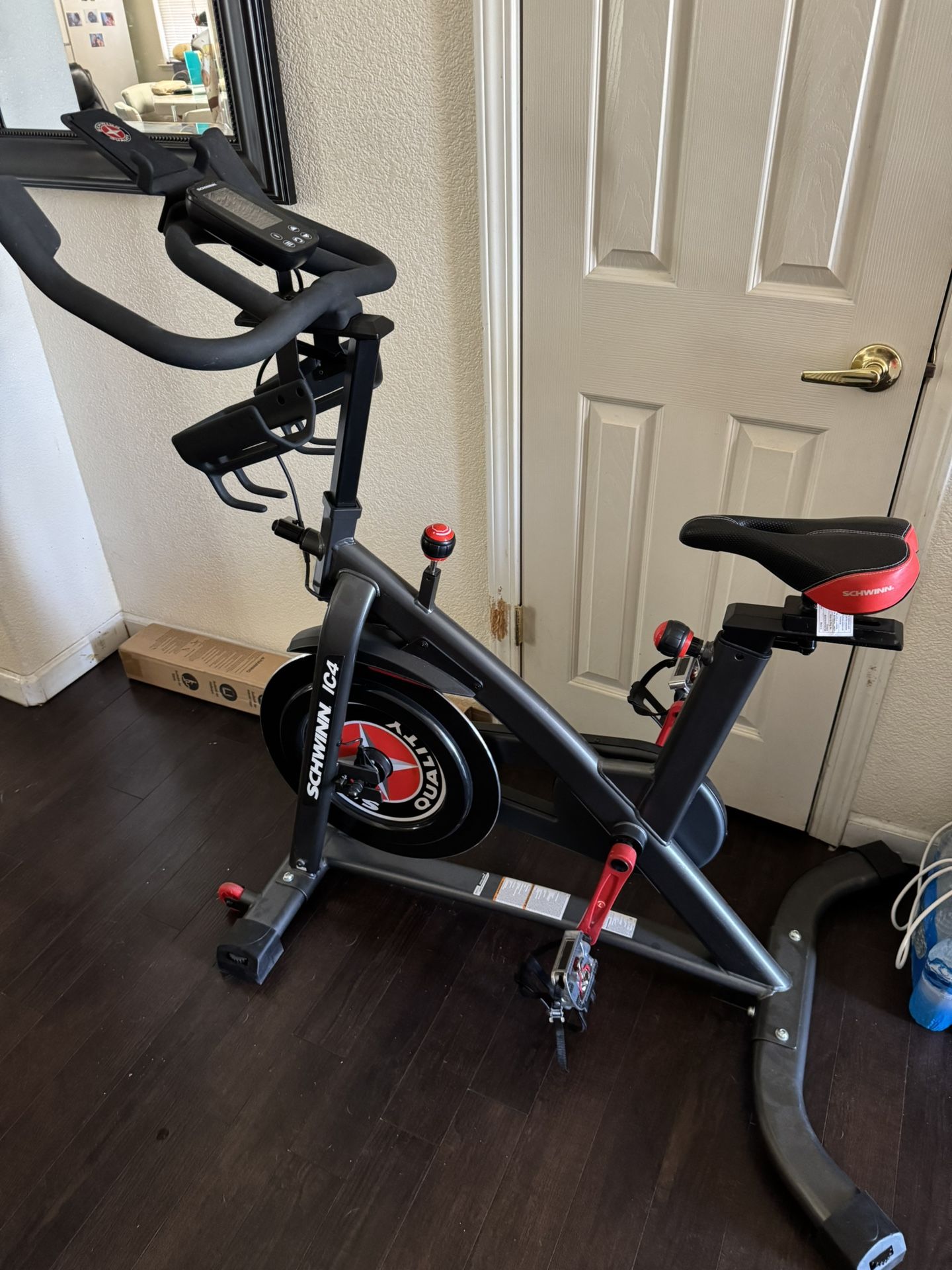 Schwinn IC4 Indoor Cycling Bike.