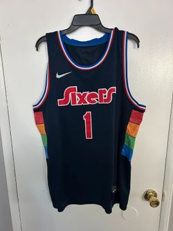 James Harden 76ers City Connect Nike Jersey Sz 56